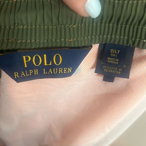 ✨Polo Ralph Lauren Orange Sz 3XLT Swim Trunks✨ - Picture 3 of 5